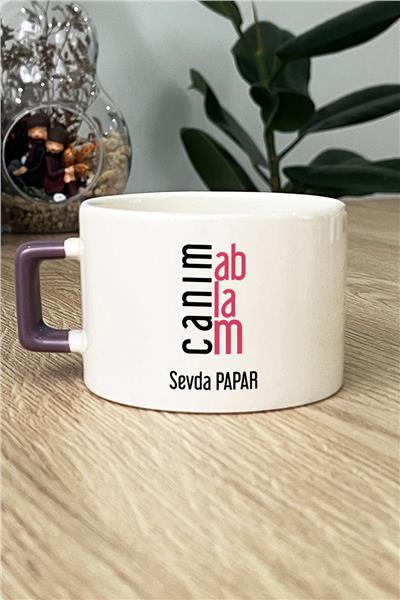 Canım Ablam Kişiye Özel Lüks Fincan