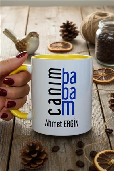 Canım Babam Kişiye Özel Kupa Bardak Standart