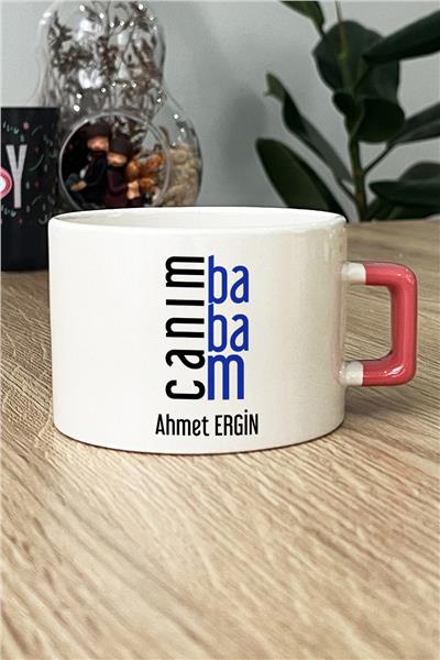Canım Babam Kişiye Özel Lüks Fincan