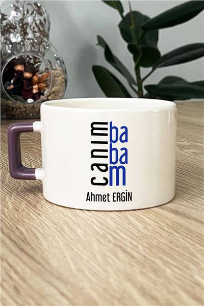 Canım Babam Kişiye Özel Lüks Fincan