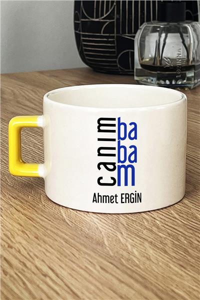 Canım Babam Kişiye Özel Lüks Fincan