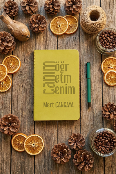 Canım Öğretmenim Kişiye Özel Defter ve Kalem