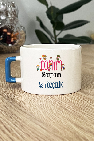 Canım Öğretmenim Kişiye Özel Lüks Fincan
