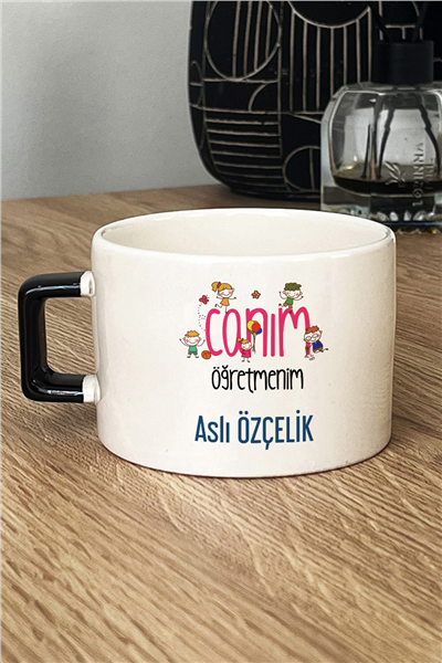 Canım Öğretmenim Kişiye Özel Lüks Fincan