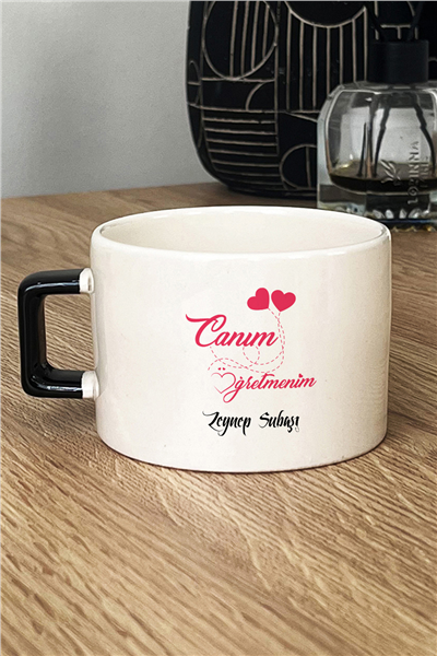 Canım Öğretmenim Kişiye Özel Lüks Fincan