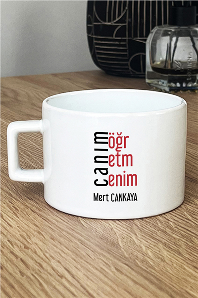 Canım Öğretmenim Kişiye Özel Lüks Fincan