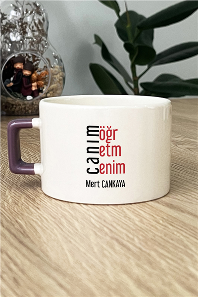 Canım Öğretmenim Kişiye Özel Lüks Fincan