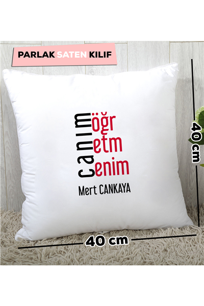 Canım Öğretmenim Kişiye Özel Yastık
