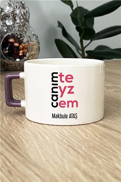 Canım Teyzem Kişiye Özel Lüks Fincan