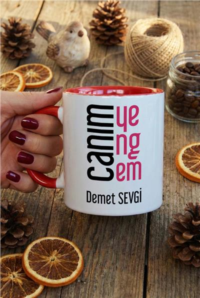 Canım Yengem Kişiye Özel Kupa Bardak Standart