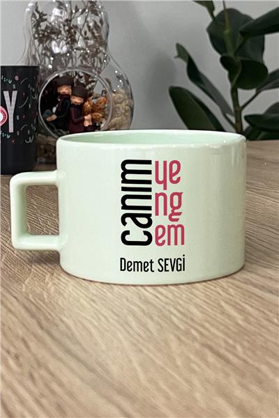 Canım Yengem Kişiye Özel Lüks Pastel Fincan