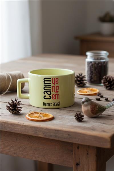 Canım Yengem Kişiye Özel Lüks Pastel Fincan