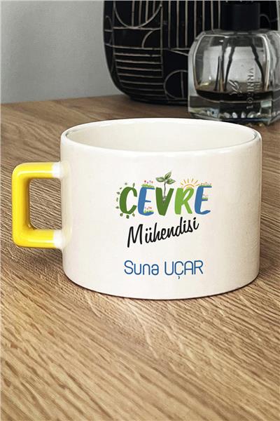 Çevre Mühendisi Kişiye Özel Lüks Fincan