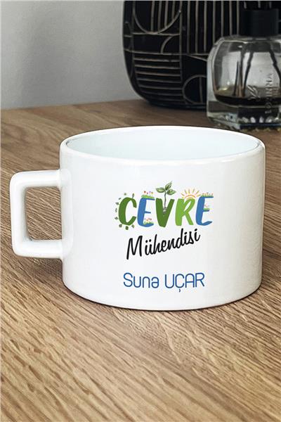 Çevre Mühendisi Kişiye Özel Lüks Fincan