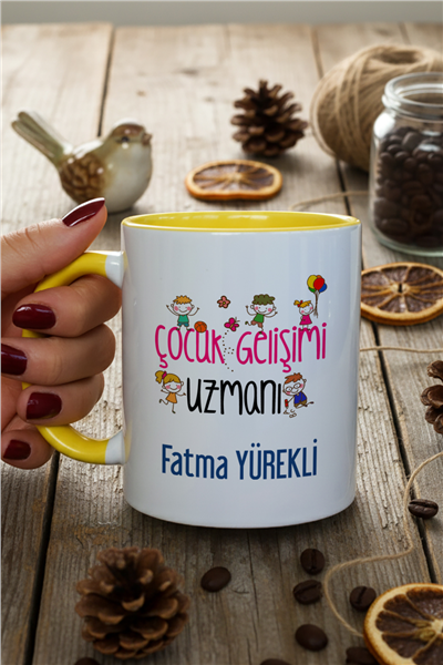 Çocuk Gelişimi Uzmanı Kişiye Özel Kupa Bardak Standart