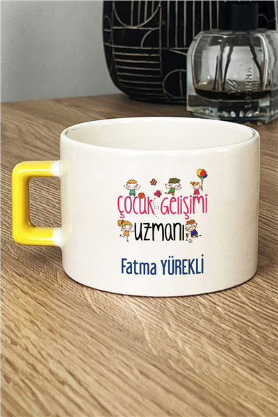 Çocuk Gelişimi Uzmanı Kişiye Özel Lüks Fincan