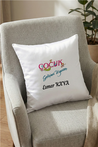 Çocuk Gelişimi Uzmanı Kişiye Özel Yastık