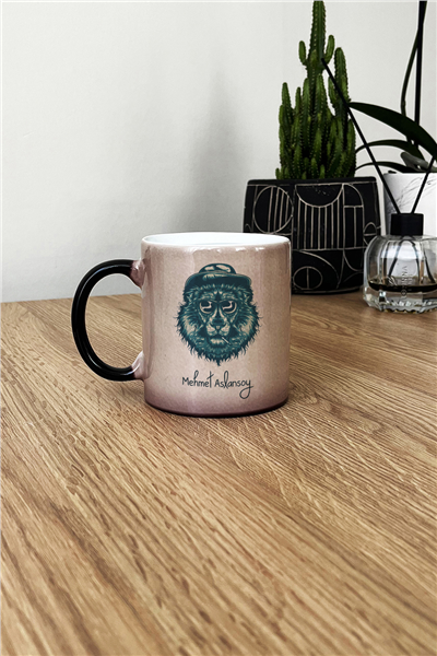 Cool Aslan Kişiye Özel Kupa Bardak Standart