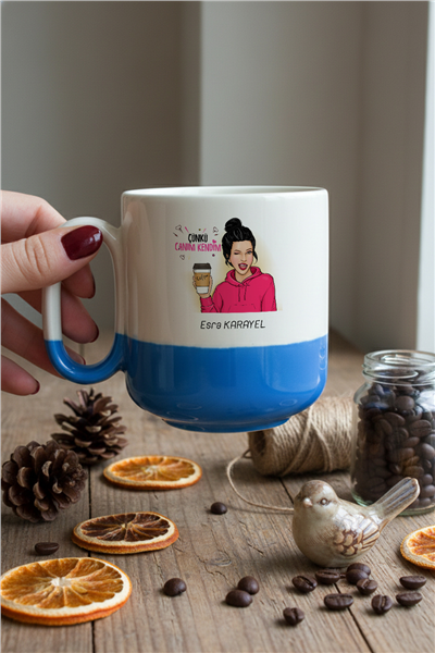 Çünkü Canım Kendim Kişiye Özel Kupa Bardak Pro