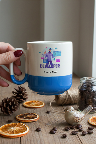 Developer Kişiye Özel Kupa Bardak Pro