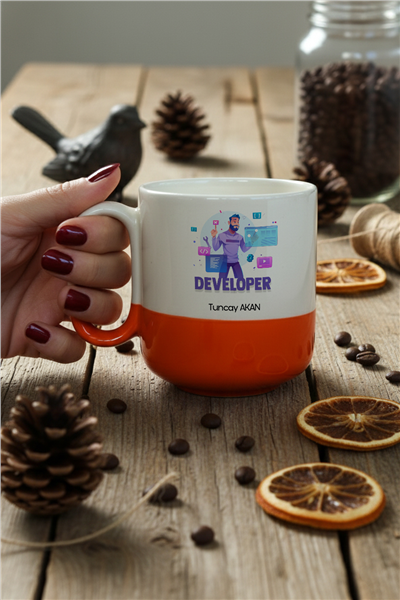 Developer Kişiye Özel Kupa Bardak Pro