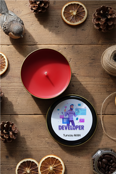 Developer Kişiye Özel Mum