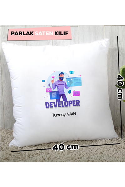Developer Kişiye Özel Yastık