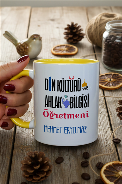 Din Kültürü Öğretmeni Kişiye Özel Kupa Bardak Standart