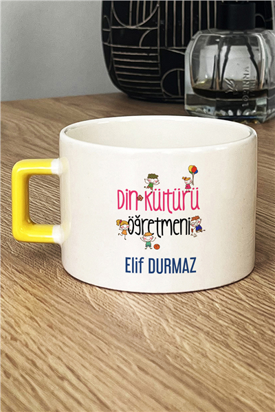 Din Kültürü Öğretmeni Kişiye Özel Lüks Fincan
