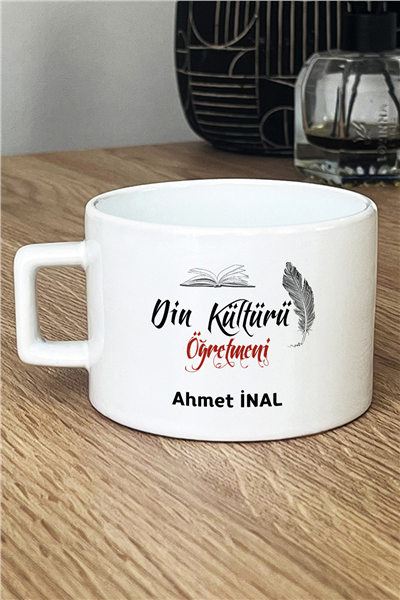 Din Kültürü Öğretmeni Kişiye Özel Lüks Fincan