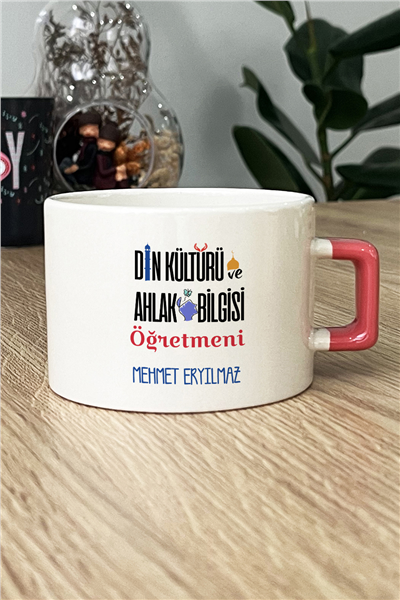 Din Kültürü Öğretmeni Kişiye Özel Lüks Fincan