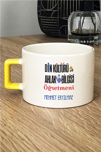 Din Kültürü Öğretmeni Kişiye Özel Lüks Fincan
