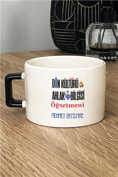 Din Kültürü Öğretmeni Kişiye Özel Lüks Fincan