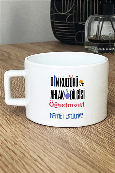 Din Kültürü Öğretmeni Kişiye Özel Lüks Fincan