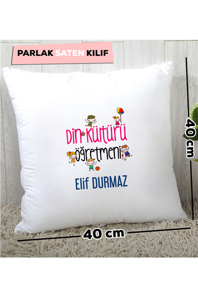 Din Kültürü Öğretmeni Kişiye Özel Yastık