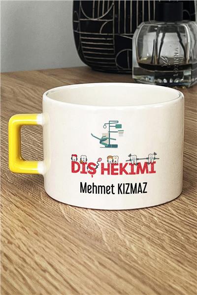 Diş Hekimi Kişiye Özel Lüks Fincan