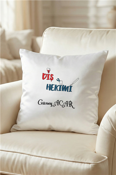 Diş Hekimi Kişiye Özel Yastık