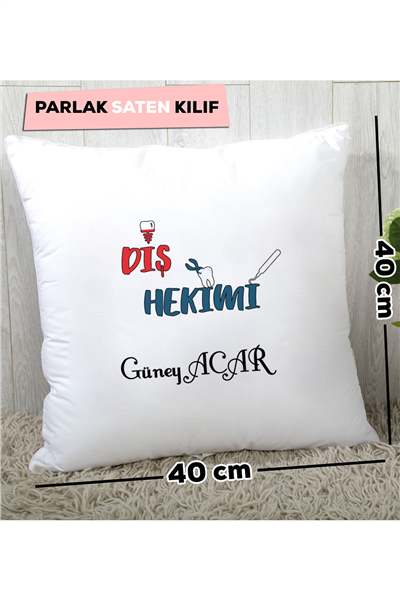 Diş Hekimi Kişiye Özel Yastık