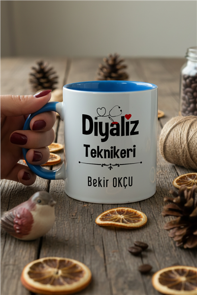Diyaliz Teknikeri Kişiye Özel Kupa Bardak Standart