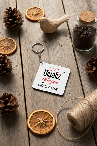 Diyaliz Teknisyeni Kişiye Özel Anahtarlık