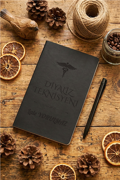 Diyaliz Teknisyeni Kişiye Özel Defter ve Kalem
