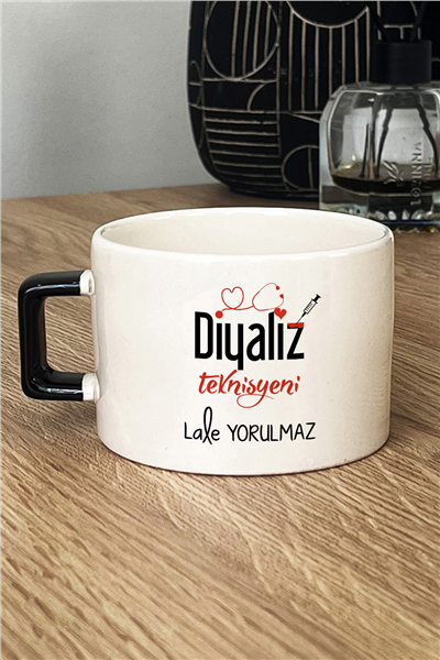 Diyaliz Teknisyeni Kişiye Özel Lüks Fincan