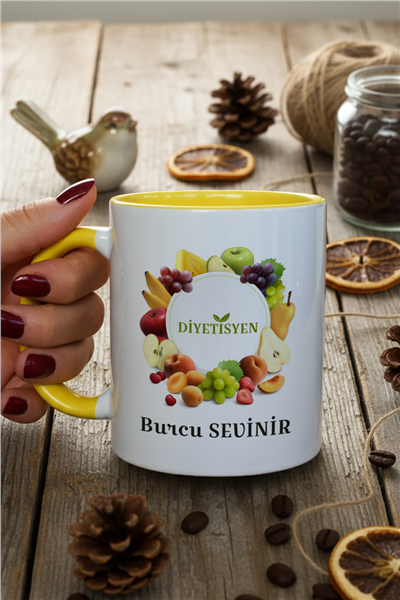 Diyetisyen Kişiye Özel Kupa Bardak Standart