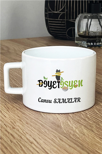 Diyetisyen Kişiye Özel Lüks Fincan