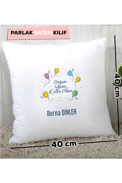 Doğum Günün Kutlu Olsun Kişiye Özel Yastık