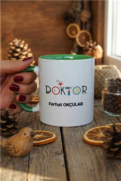 Doktor Kişiye Özel Kupa Bardak Standart
