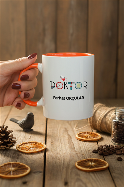 Doktor Kişiye Özel Kupa Bardak Standart