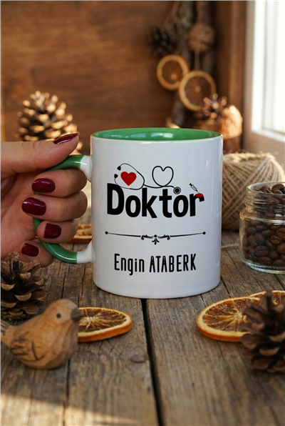 Doktor Kişiye Özel Kupa Bardak Standart