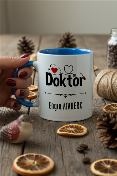 Doktor Kişiye Özel Kupa Bardak Standart