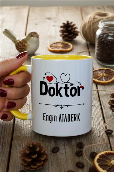 Doktor Kişiye Özel Kupa Bardak Standart